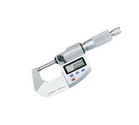 Micrómetro digital de 0-25mm, micrómetro electrónico exterior de 25-50/75/100mm con pantalla LCD extragrande(5203-25)