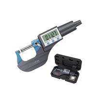 Micrómetro digital electrónico LCD de 0 a 25 mm for exteriores, medición de longitud, precisión de 0,0001 con pantalla LCD.