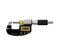 Micrómetro digital, IP65 Rango de medición de micrómetros externos digitales 0-25 mm/0-1 pulgadas Resolución 0.001 mm/.00005 pulgadas 105-01-4 Herramientas de medición profesionales, medidor de espeso