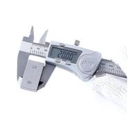 Micrómetro digital LCD, calibrador digital de 150 mm, IP54, resistente al agua, de acero inoxidable, calibradores Vernier electrónicos, métricos/pulgadas, herramientas de medición, calibradores (150