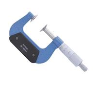 Micrómetro digital, Micrómetro 0-25 mm 25-50 mm Precisión 0,01 mm Micrómetro de disco Calibre exterior Herramientas de medición Herramientas de medición profesionales, medidor de espesor(25-50mm)