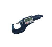 Micrómetro digital, micrómetro electrónico exterior de 0-25-50-75-100mm con pantalla LCD extragrande.(5202-75)