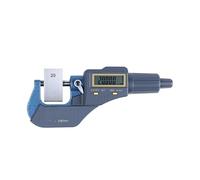 Micrómetro electrónico digital de 0-100 mm, micrómetro de diámetro exterior de 0,001 mm, calibrador cromado, herramienta de medición de 0-25-50-75-100 mm(0-25mm)