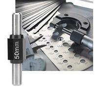Micrómetro exterior de acero inoxidable para exteriores, calibre estándar, bloque de calibración, barra de varilla (50 mm)