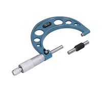 Micrómetro Exterior, Micrómetro de Espesor Herramienta de Medición de Espesor de Alta Precisión de Acero Inoxidable con Llave de 0,01 Mm (50-75 mm)