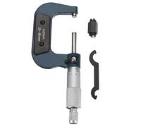 Micrómetro externo/exterior Vernier Escala micrómetro Caliper Vernier Herramienta de medición de espesor 25-50mm (0.01mm graduaciones)