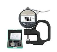 micrómetro, Medidor de espesor electrónico de 0.001 mm de 10 mm Micrómetro de espesor Medidor de espesor de micrometro con salida de datos