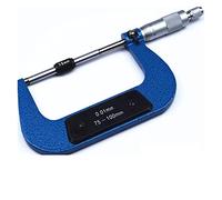 micrómetro, Micrómetro de espiral exterior 0-25 mm/ 25-50 mm/ 50-75 mm/ 75-100 mm/ 125-150 mm Herramientas de medición de calibrador de calibre 0.01 mm(75-100mm)