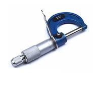 micrómetro, Micrómetro de espiral exterior 0-25 mm/ 25-50 mm/ 50-75 mm/ 75-100 mm/ 125-150 mm Herramientas de medición de calibrador de calibre 0.01 mm(0-25mm)