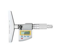 micrómetro, Micrómetro de profundidad digital de nivel IP65 de 0 a 100 mm Micrómetro de profundidad electrónico de 0,001 mm Micrómetro de profundidad de calibre micrométrico for maquinistas