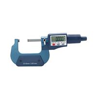 micrómetro, Micrómetro digital de 25-50 mm 0.001 mm Micrómetros electrónicos Calibrador de calibrador con caja minorista Micron fuera del micrómetro