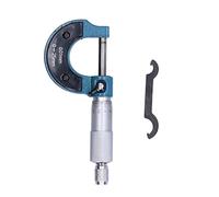 Micrómetro, Micrómetro Exterior de 0,01 Mm con Llave Micrómetro de Espesor de Acero Inoxidable, Micrómetros Exteriores (0-25 mm)