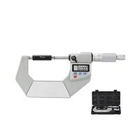 micrómetro, Micrómetro IP65 Micrómetro digital exterior 0-25/50/75 / 100mm 0.001mm Agua/a prueba de aceite Medida electrónica Calibrador(50-75mm)