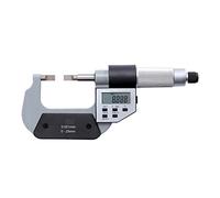 micrómetro, Micrómetros de cuchilla digital, tipo A 0.75 mm tipo B de espesor de 0.4 mm, rango de medición de 0-175 mm, métrica e pulgada, resolución 0.001 mm(150-175mm B)