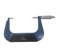 Micrómetros de caras pequeñas tipo B, 0-25-50-75-100-125-150-175mm, micrómetro exterior de 1-2 pulgadas, micrómetro de yunque pequeño(Type B d3 10,125-150mm)