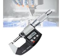 Micrómetros digitales, micrómetro exterior de cuchilla, garra de medición de molienda de precisión, pulgadas/métrico, precisión de 0.003 mm, herramienta de medición electrónica, pantalla digital, para