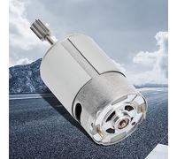 Micromotor de Alta Velocidad RS550 de 6 V, Motor de Coche de Juguete Duradero, Potente y Ligero, para Coches de Juguete Eléctricos y Motocicletas para Niños (6V550-14000rpm)