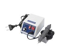 Micromotor de laboratorio 0-35000rpm/min, 0-35000rpm/min micromotor eléctrico, pulido micromotor con interruptor positivo y negativo y pedal mango extraíble, adecuado para lijado y pulido