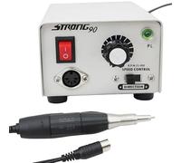 Micromotor de laboratorio 35kRPM, micromotor profesional pieza de mano con pedal portátil eléctrico micromotor 220V unidad de control de pulido