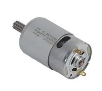 Micromotor RS550 de Alta Velocidad de 6V, Potencia Giratoria Estable para Niños, Motocicleta, Coche de Juguete, Acabado de Metal Liso (6V550-20000rpm)