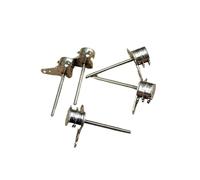 Micromovimiento 5 piezas de micromotor paso a paso de 6 x 6 mm, eje de tornillo de 1,4 x 17 mm, 2 fases, 4 cables, motor paso a paso de tornillo lineal for lente de cámara ajustable Reductor deslizant