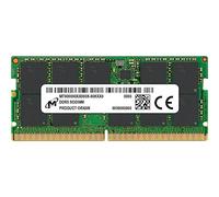 Micron - DDR5 - Módulo - 32 GB - SO DIMM 262-PIN - 4800 MHz / PC5-38400 - CL40-1.1 V - Sin búfer - ECC
