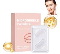 Microneedle - Almohadillas para los ojos con colágeno, antiarrugas, disuelven ácido hialurónico, antiarrugas, líneas finas, reafirmante y lifting, parches para ojos contra las arrugas de los ojos (1