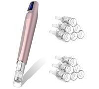 Microneedle Derma Roller para piel, bolígrafo de microagujas de 0,25 mm para mujeres y hombres, uso doméstico