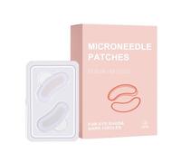 Microneedle Eye Patches - Skin Moisturizing | Brightening Product with Hyaluronic Base & Resilient Firming for Women, Ladies, Mothers, Brides, Professionals, Makeup Wearers