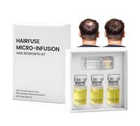 Microneedle Infusion Hair Regrowth Solution Hair Regrowth System Hai-r Growth Serum Crecimiento Cabello Sistema de Crecimiento Del Cabello Sistema de Recrecimiento Capilar Aumenta Grosor Cabello,3ml*3
