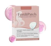 Microneedle Patches, Pregnancy Body Care, Gentle Fertilization Solution, Skin-Friendly 4-Piece Set, Comfortable Wear for Women at Home, Sleep, Parties, Night, Spa and Daily Use