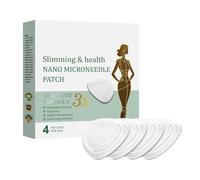 Microneedle Slim Patch - Nanogel abdominal fácil de usar para controlar el peso | Parches para mejorar el metabolismo, cómodos para personas perezosas, aplicación cómoda para dormir en casa, trabajo,