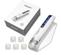 Microneedling Bio Pen Q2 Profesional, Herramienta de Belleza Todo en Uno con Microagujas, EMS y Terapia LED, Microneedle Eléctrico Inalámbrico con Pantalla Táctil, Incluye 5 Puntas de Repuesto