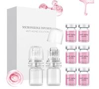 Microneedling Facial, Microneedling Infusion System Set con Serum Antiedad y Microneedling, Hidratación Profunda, Favoreciendo la Síntesis de Colágeno