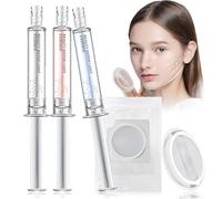 Microneedling Facial, Sistema Facial de Microinyección, Suero Antienvejecimiento de Microinyección, Reduce las Líneas Finas y Reafirma la Piel, Facial Serum 3 * 10ml