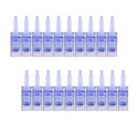Microneedling Pen Needles, 12 Pin Replacement Cartridges for Dermapen Ultima A6, Pack of 20