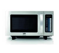 Microondas Beko PRO25IXBP 25 Litros LED Botones Acabado Plata sin Plato Giratorio