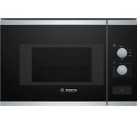 Bosch BFL520MS0 microondas Negro, Acero inoxidable Microondas combinado Integrado 20 L 800 W