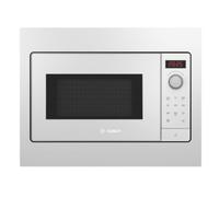 Microondas BOSCH BFL523MW3 20 Litros 800W con AutoPilot 7 y Limpieza Fácil