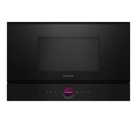 Microondas Bosch Serie 8 BEL7321B1 21L 900W Control Digital Recetas Gourmet Limpieza Fácil