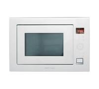 Cata WH Integrable, Modelo MC 25 GTC, con capacidad de 25 Litros, Cinco Niveles de Potencia, Microondas con grill simultáneo de Cuarzo 1100 W, Ancho de 60 cm, Color Blanco