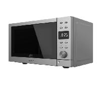 Microondas cecotec grandheat 2010 flatbed 900w 20l con grill acero gris