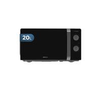 Microondas cecotec proclean 2010 700w 20l 5 niveles negro