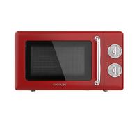Microondas cecotec proclean 3010 retro 700w 20l diseño vintage rojo