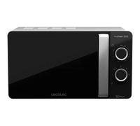 Microondas Cecotec ProClean 3050/ 700W/ Capacidad 20L/ Negro y Plata