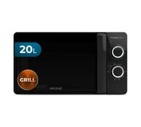 Microondas Cecotec Proclean 3130 20L 700W con Grill 800W 6 Niveles 3DWave