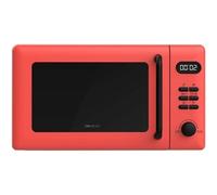 Microondas Cecotec Proclean 5110 Red 20L 700W con Grill y 8 Programas