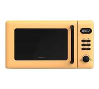 Microondas Cecotec Proclean 5110 Yellow 20L 700W Grill 800W 8 Programas Pantalla LED