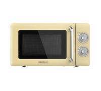 Cecotec ProClean 3110 Retro Microondas con Grill 20L 700W Amarillo