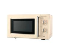 Microondas con grill infiniton mw-rc21 700w 20l estilo vintage crema